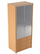 Шкаф для одежды и белья (арт.02.016)